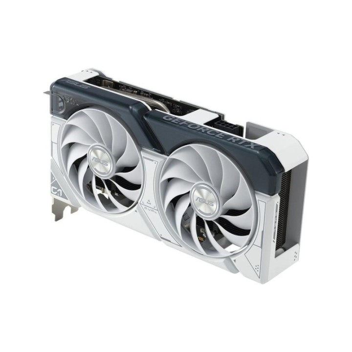 ASUS NVIDIA GeForce RTX 4060 Dual OC White DUAL-RTX4060-O8G-WHITE 8 GB GDDR6 128 Bit Graphics Card