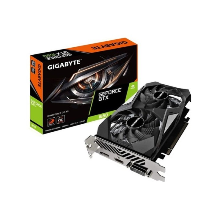 Gigabyte NVIDIA GeForce GTX 1650 Windforce OC 4 GB GDDR6 128 Bit Graphics Card