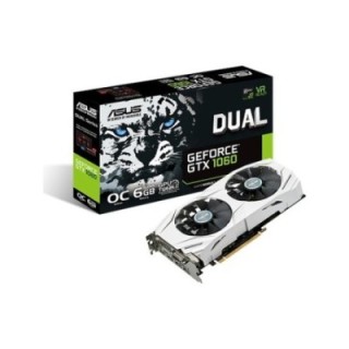 ASUS NVIDIA GeForce GTX 1060 OC DUAL-GTX1060-O6G 6 GB 192 Bit GDDR5 Graphics Card