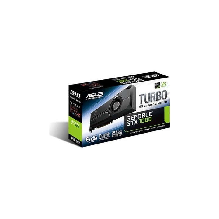 ASUS Nvidia GeForce GTX 1060 Turbo 6 GB 192 Bit GDDR5 Graphics Card