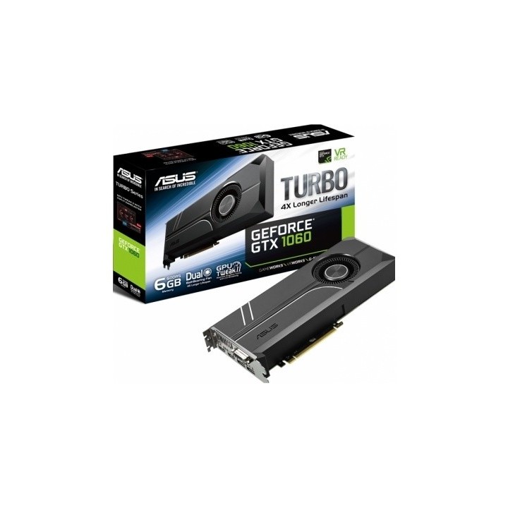 ASUS Nvidia GeForce GTX 1060 Turbo 6 GB 192 Bit GDDR5 Graphics Card