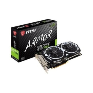 MSI NVIDIA GeForce GTX 1060 Armor OCV1 6 GB 192 Bit GDDR5 Graphics Card