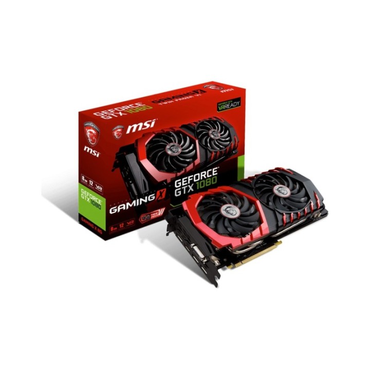 MSI NVIDIA GeForce GTX 1080 Gaming X 8 GB 256 Bit GDDR5X Graphics Card